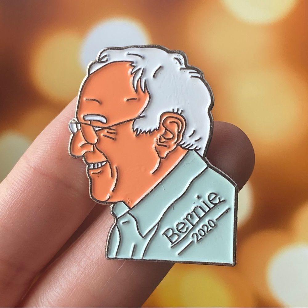 Bernie 2020 Enamel Pin/ Brooch Lapel